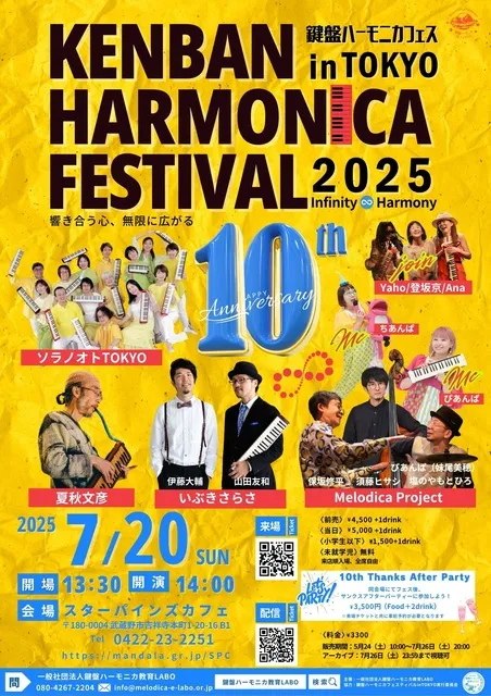 KENBAN HARMONICA FESTIVAL in TOKYO 2025
