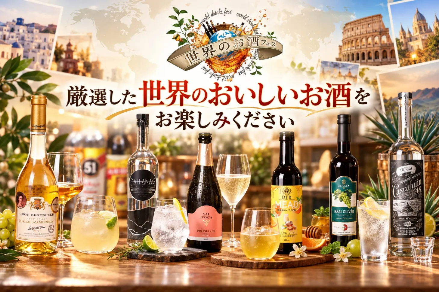 厳選した世界のお酒を楽しむ4日間！「世界のお酒フェス」がお台場で開催！_2