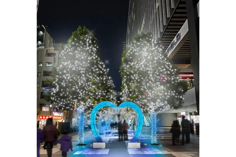 秋葉原UDX Snow Illumination 2024_2