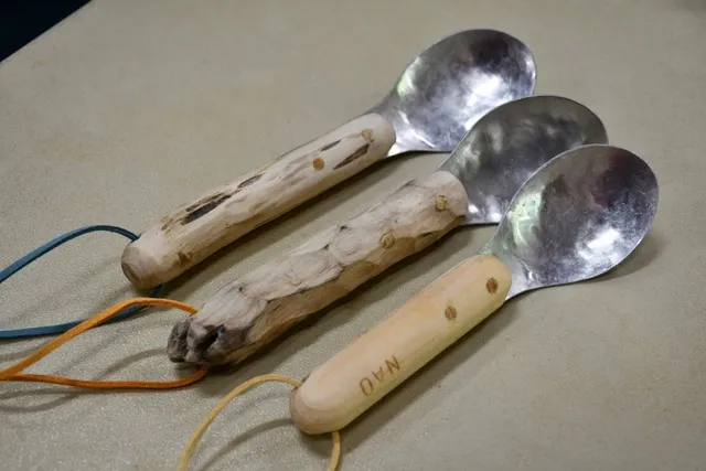 アルミ叩き出し 手作りスプーンつくり