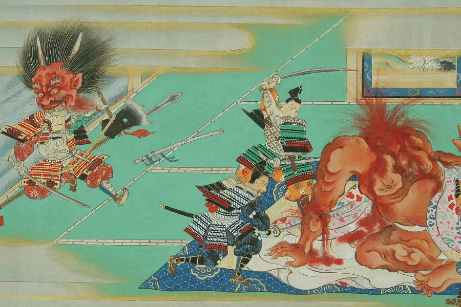 大江山絵巻物(酒呑童子絵巻)」江戸時代中期～後期頃写 揃3巻|和本 鬼