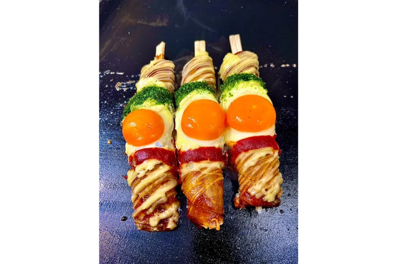 はしまきお好み焼き