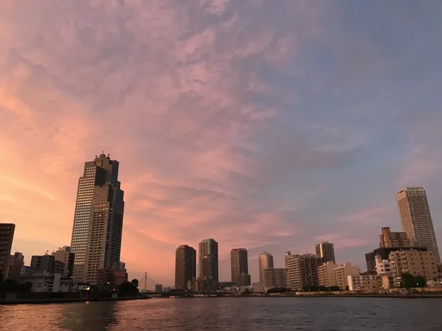 東京ベイサマーサンセット舟遊び第ニ弾