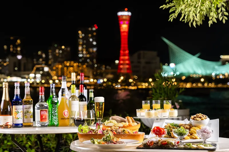 神戸港を見渡す絶景ビアガーデン/ラ・スイート神戸オーシャンズガーデン