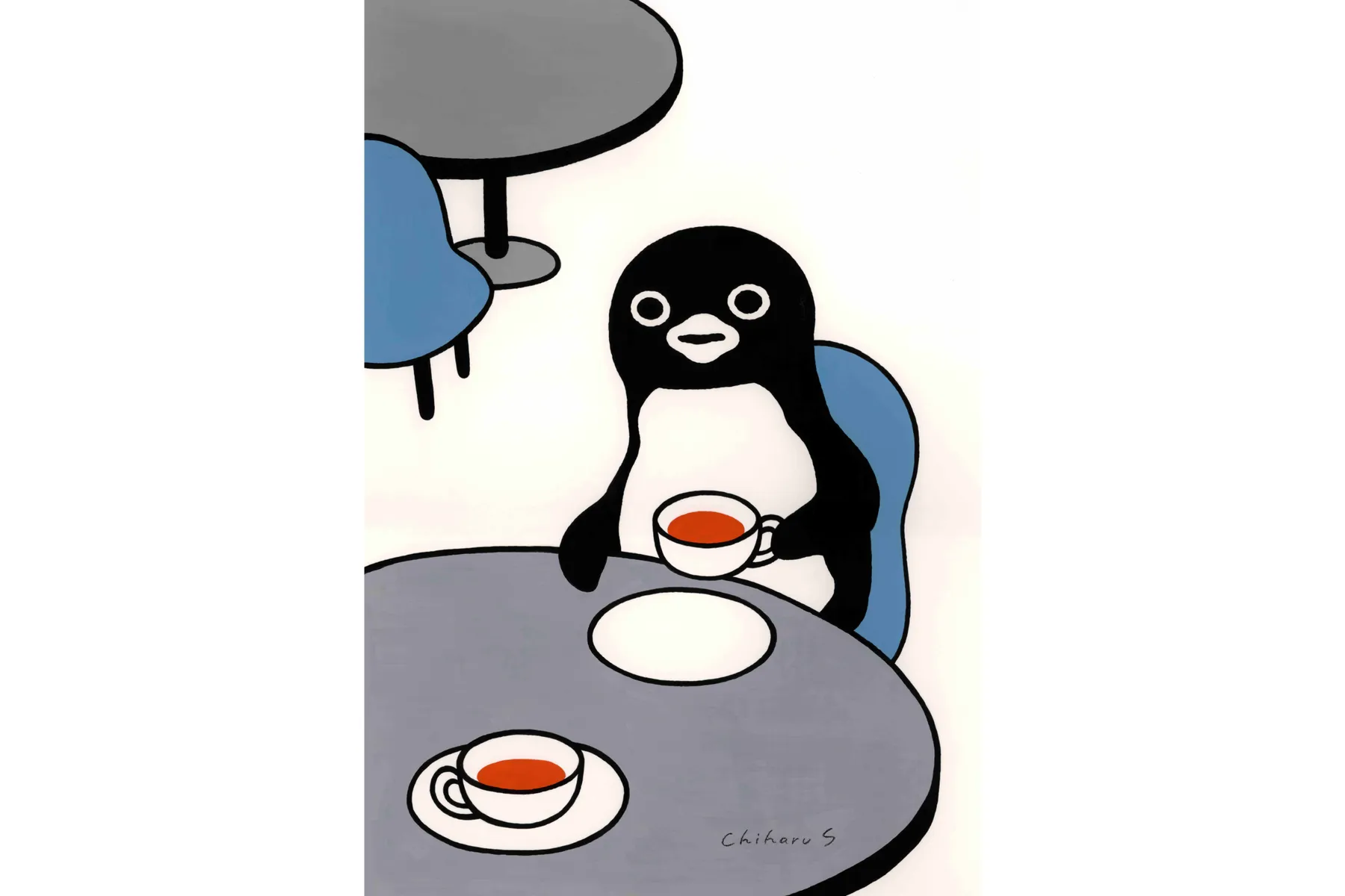 坂崎千春 展『ペンギン喫茶』_1