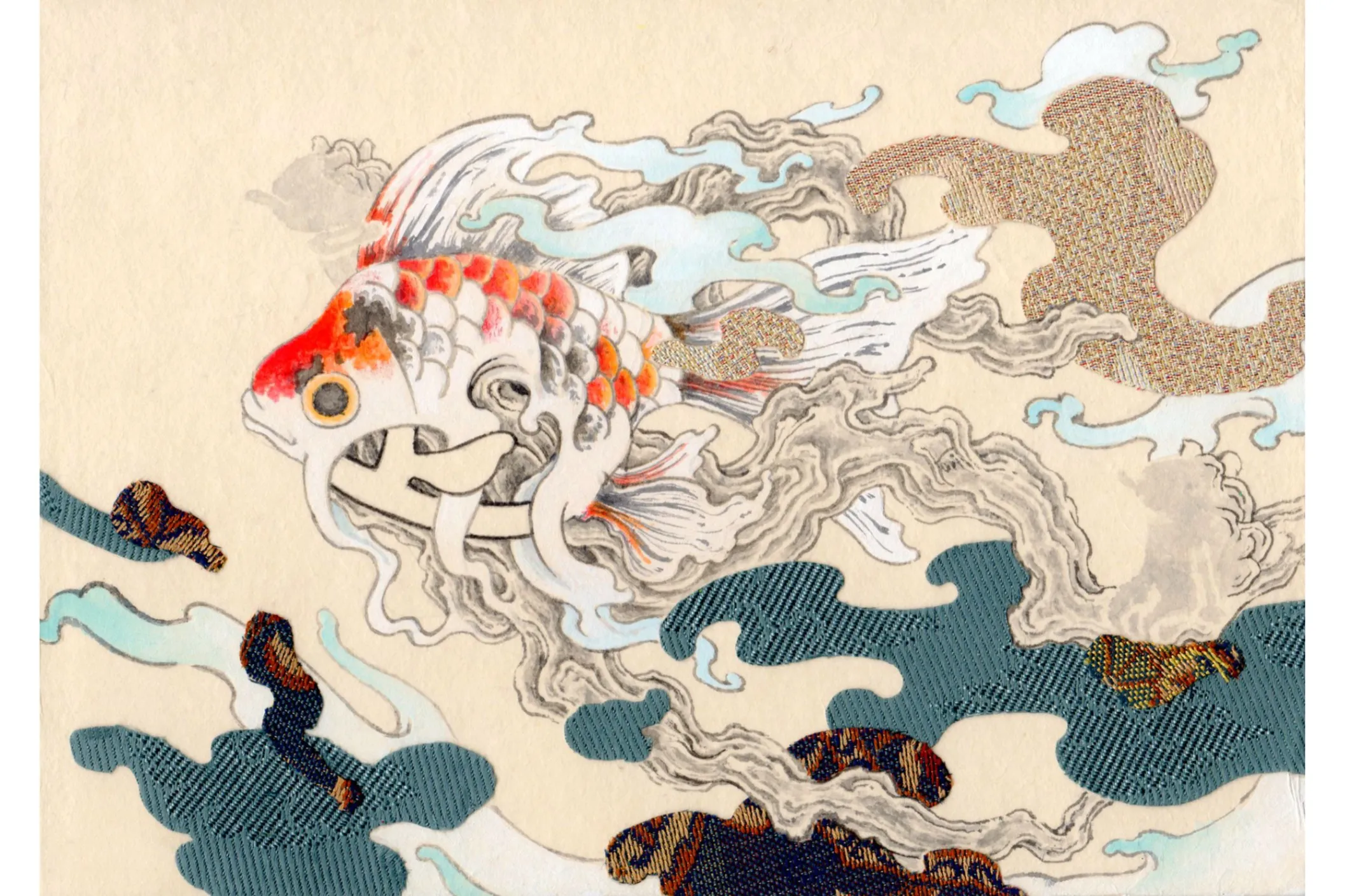 Curated by Riusuke Fukahori 「金魚美抄2024×銀座 蔦屋書店