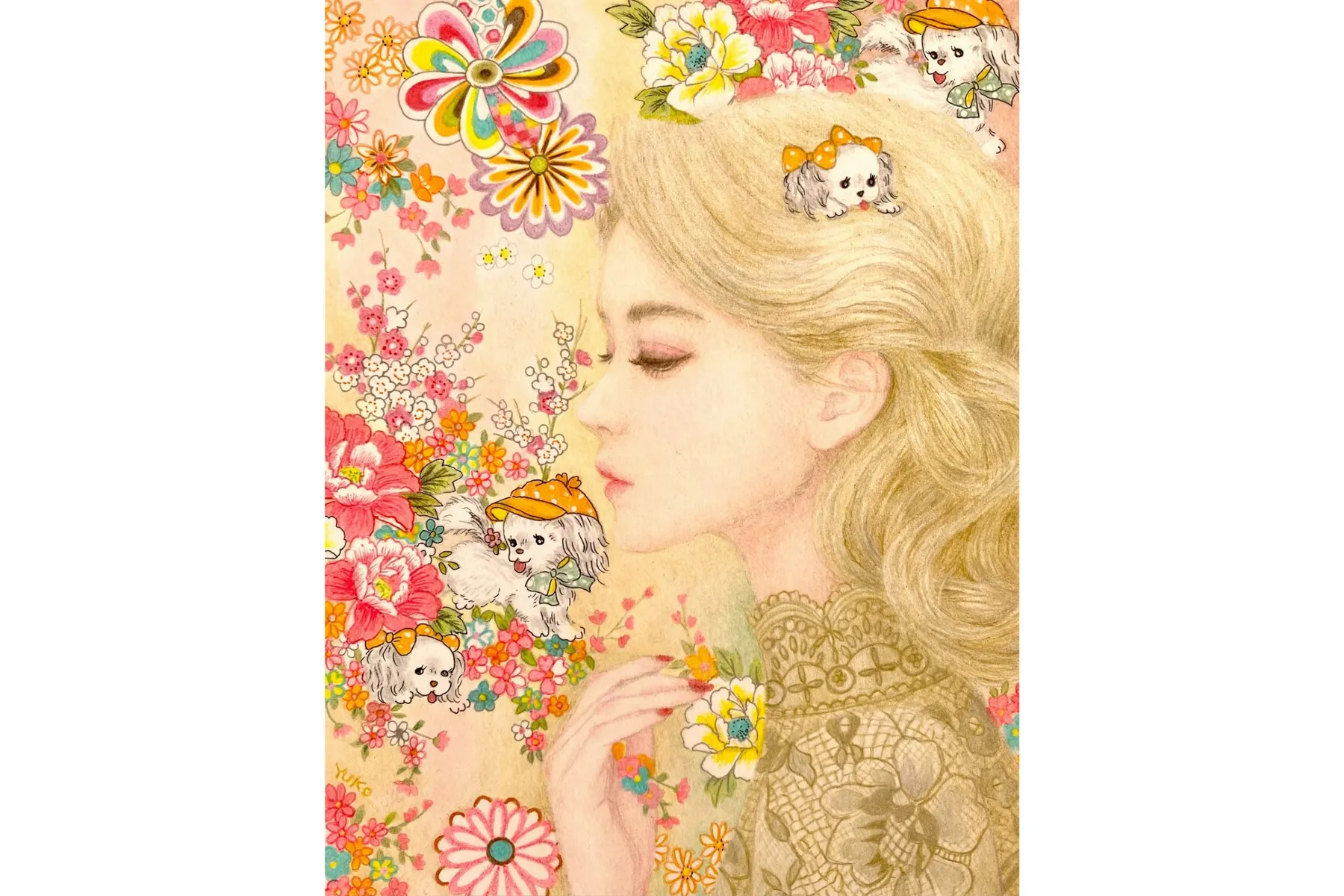 今福優子 色鉛筆画展 ～レトロな気分～_2