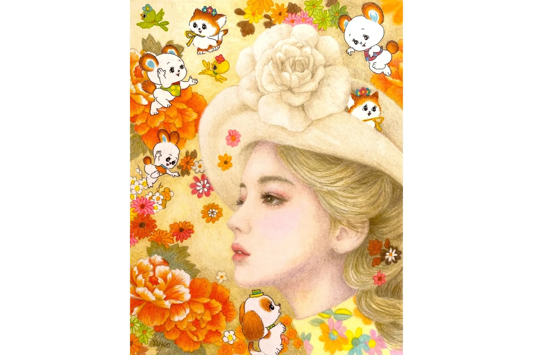 今福優子 色鉛筆画展 ～レトロな気分～_3