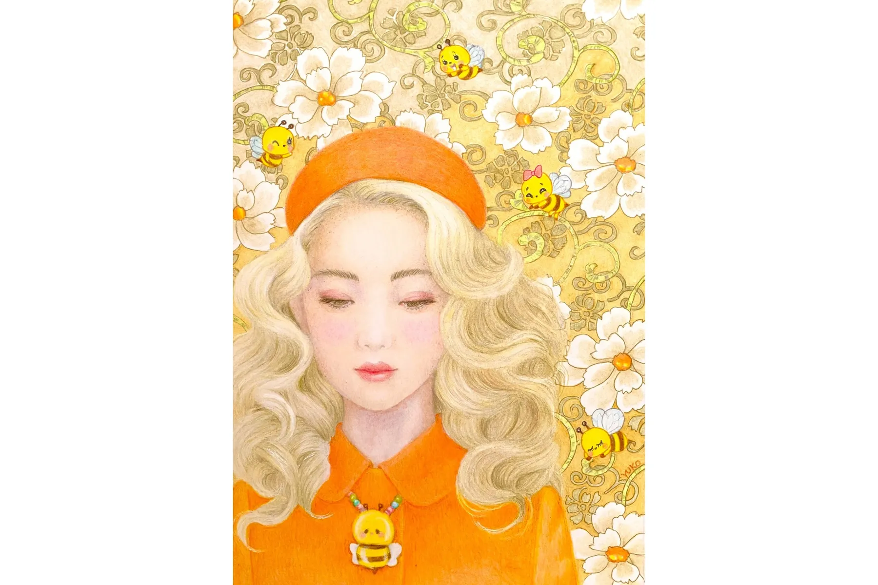 今福優子 色鉛筆画展 ～レトロな気分～_4