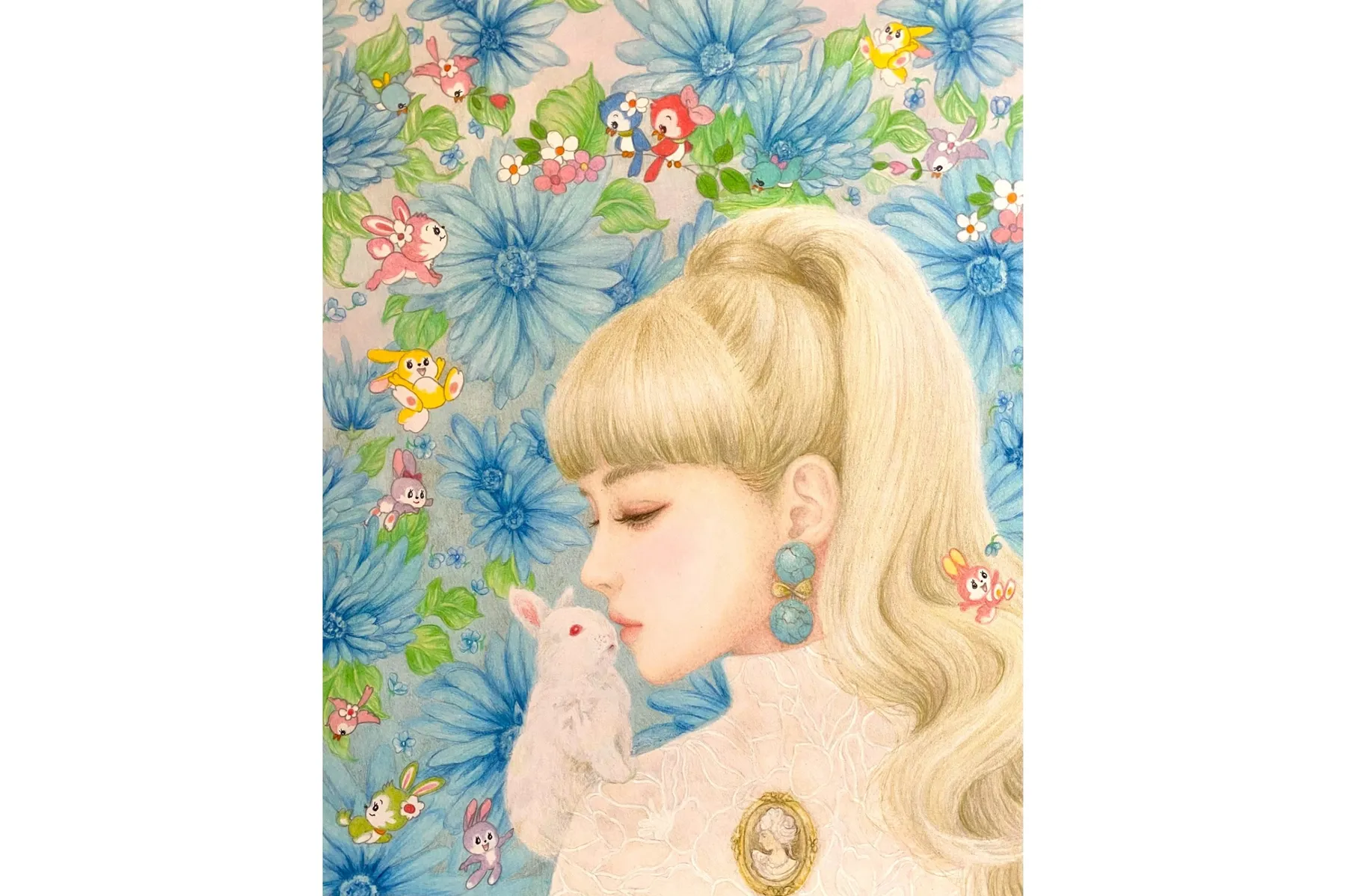 今福優子 色鉛筆画展 ～レトロな気分～_5