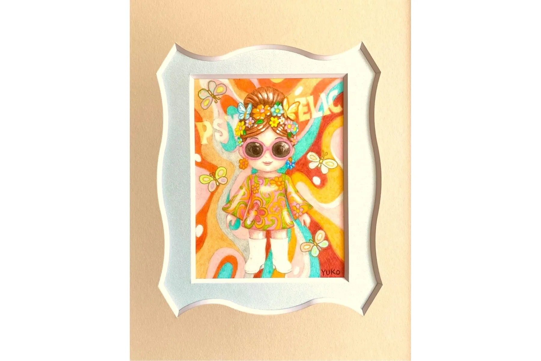 今福優子 色鉛筆画展 ～レトロな気分～_7