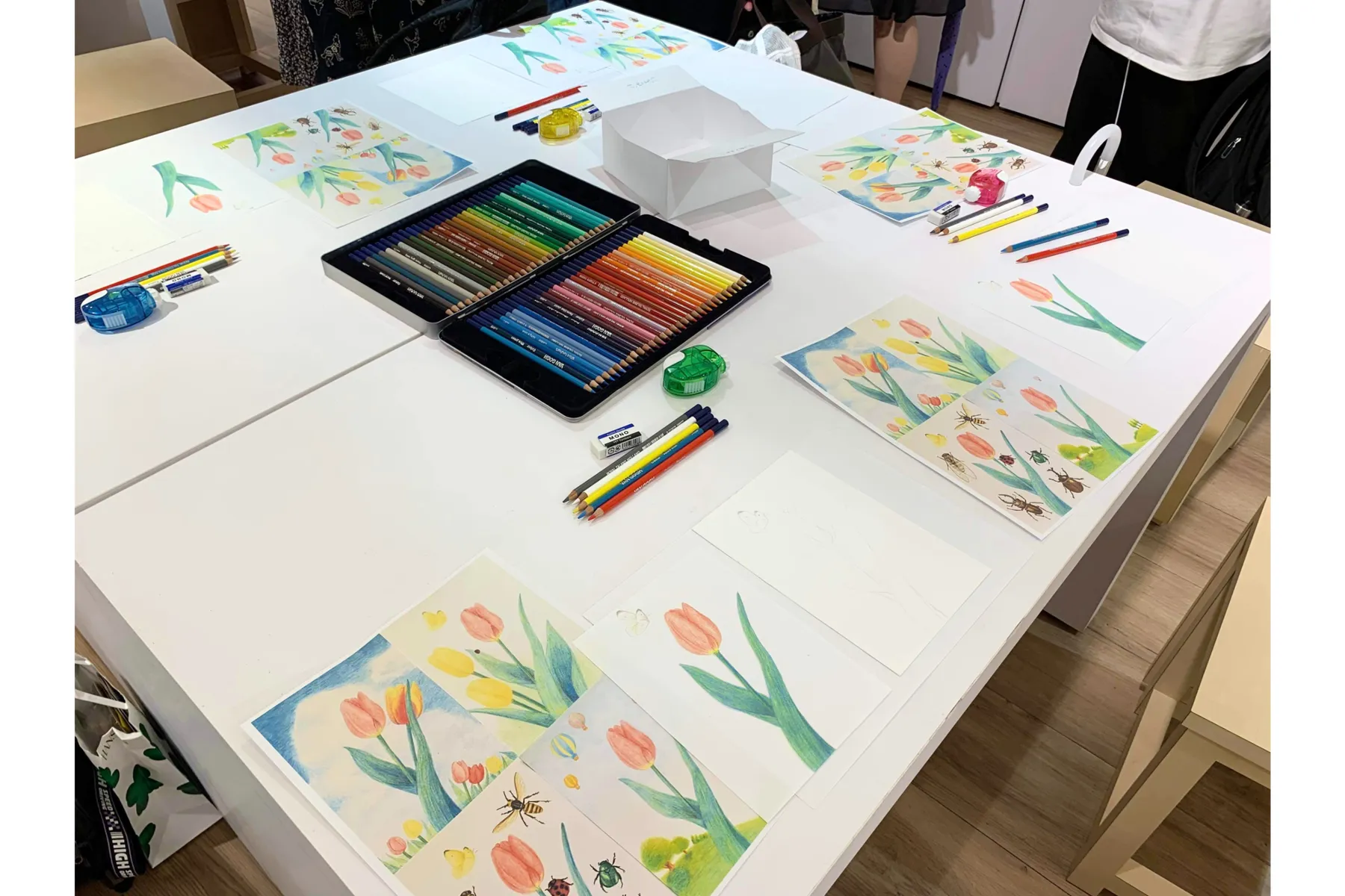 今福優子 色鉛筆画展 ～レトロな気分～_9