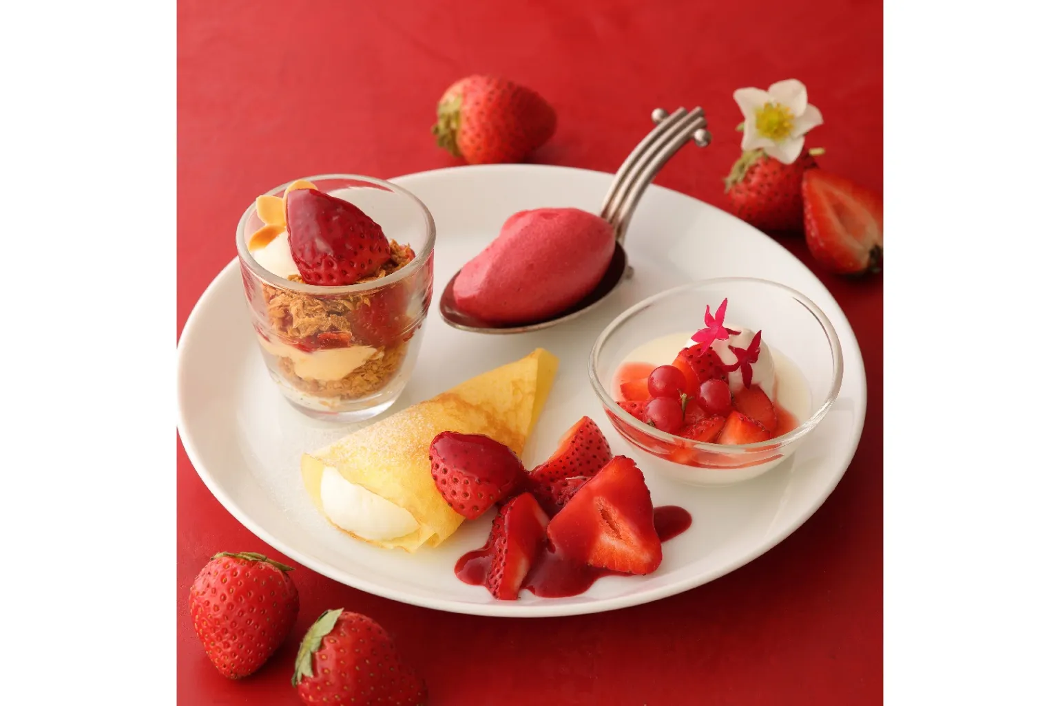 KIHACHIのアフタヌーンティー ～あまおうスペシャル～【キハチ 青山本店】_4