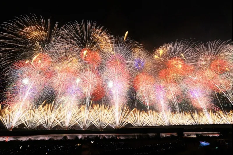 　復興祈願花火フェニックス