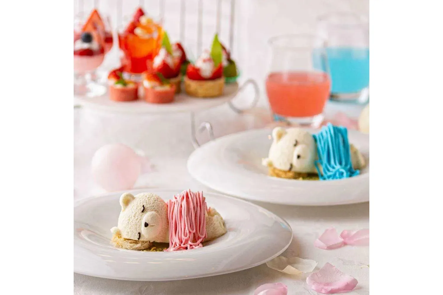 おでかけセール】推しくまちゃん付きアフタヌーンティープラン