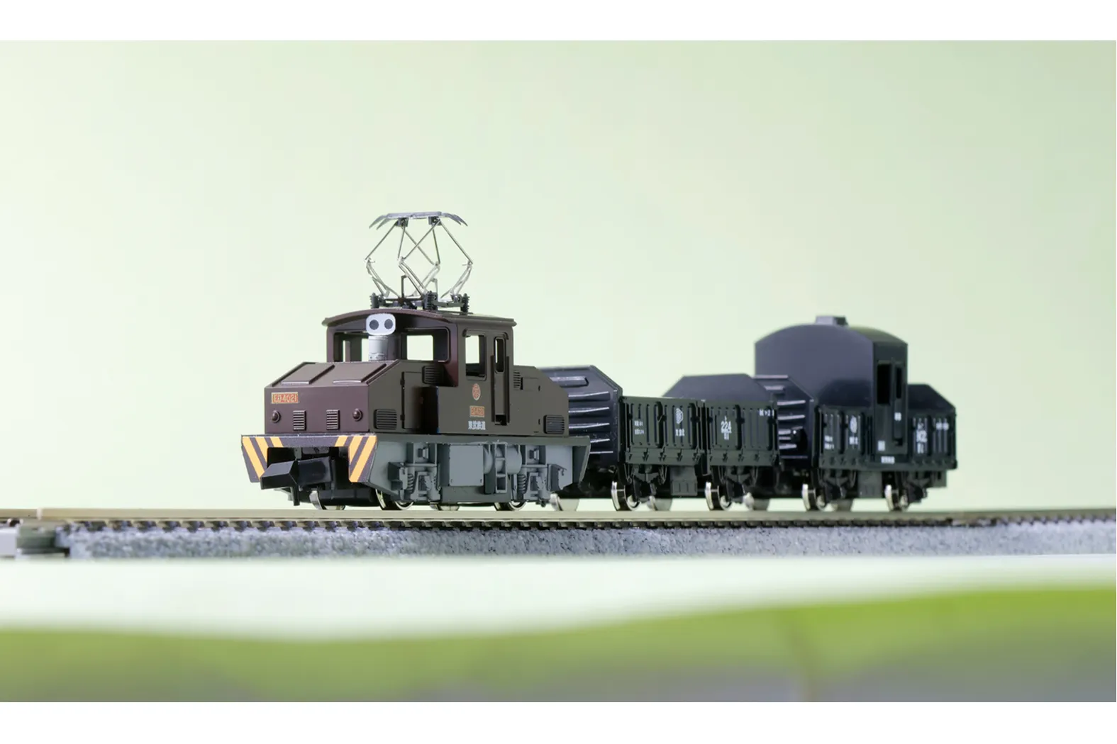 限定・完売品 Nゲージ 東武鉄道ED4021夕イプ 貨物列車セット