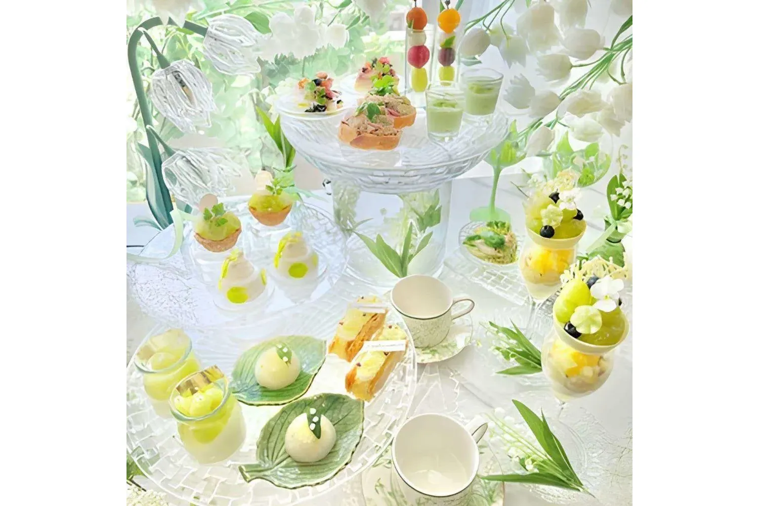 Shine Muscat Afternoon tea【HAUTE COUTURE CAFE】_1