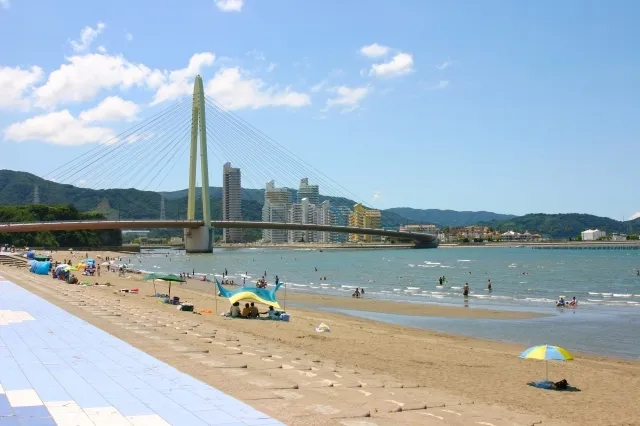 【海水浴】浜の宮ビーチ