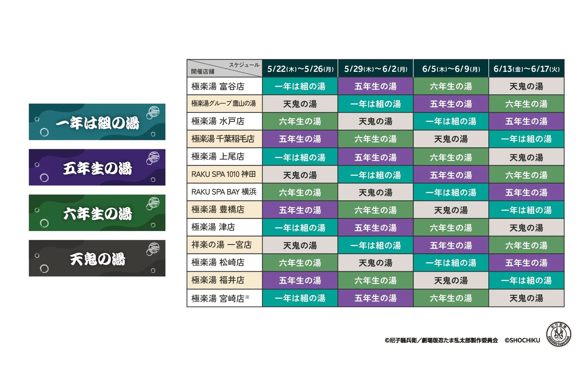かぶく忍術学園 極楽温泉の段
