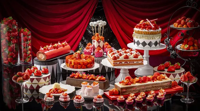 ヒルトン名古屋ストロベリースイーツビュッフェ