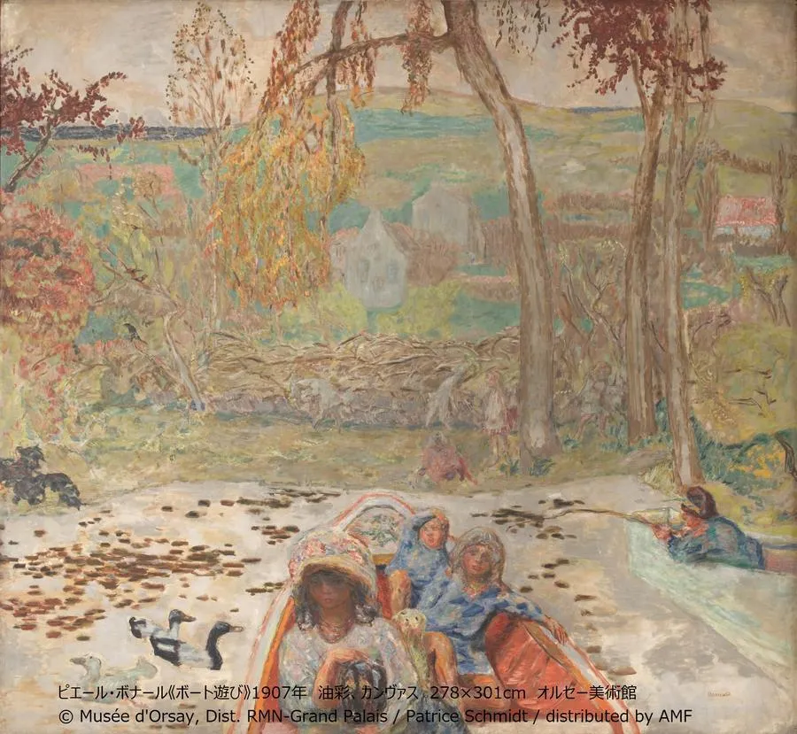 ピエール・ボナール、ノルマンディーの夏、希少な額装用画集より、新品高級額装付 ピエール・ボナール展』が国立新美術館で開催 「日本かぶれの