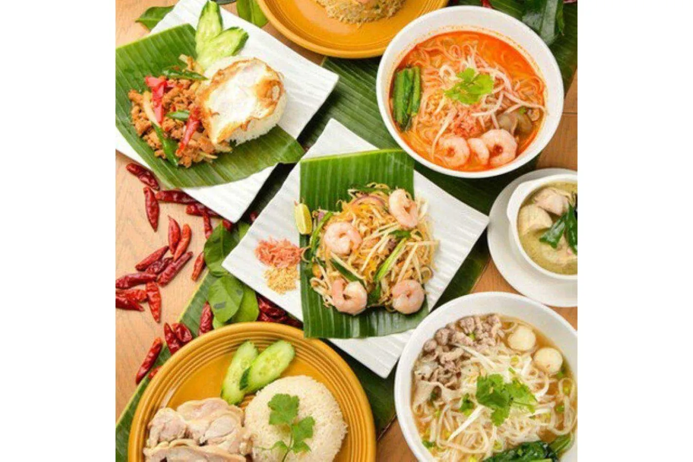 【タイ料理食べ放題ビュッフェ】人気のタイ料理が食べ放題【センディーテラス】_1