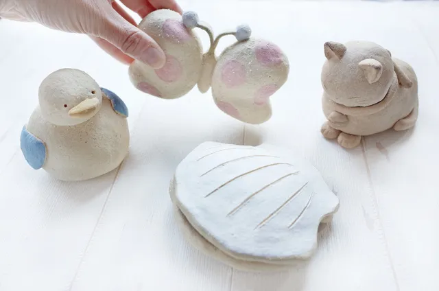 GW＆初夏限定　陶芸 手びねり「からころ土鈴」作り