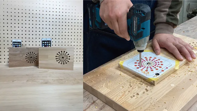 竹用ドリルを使ってスマホスピーカーを作ろう_1