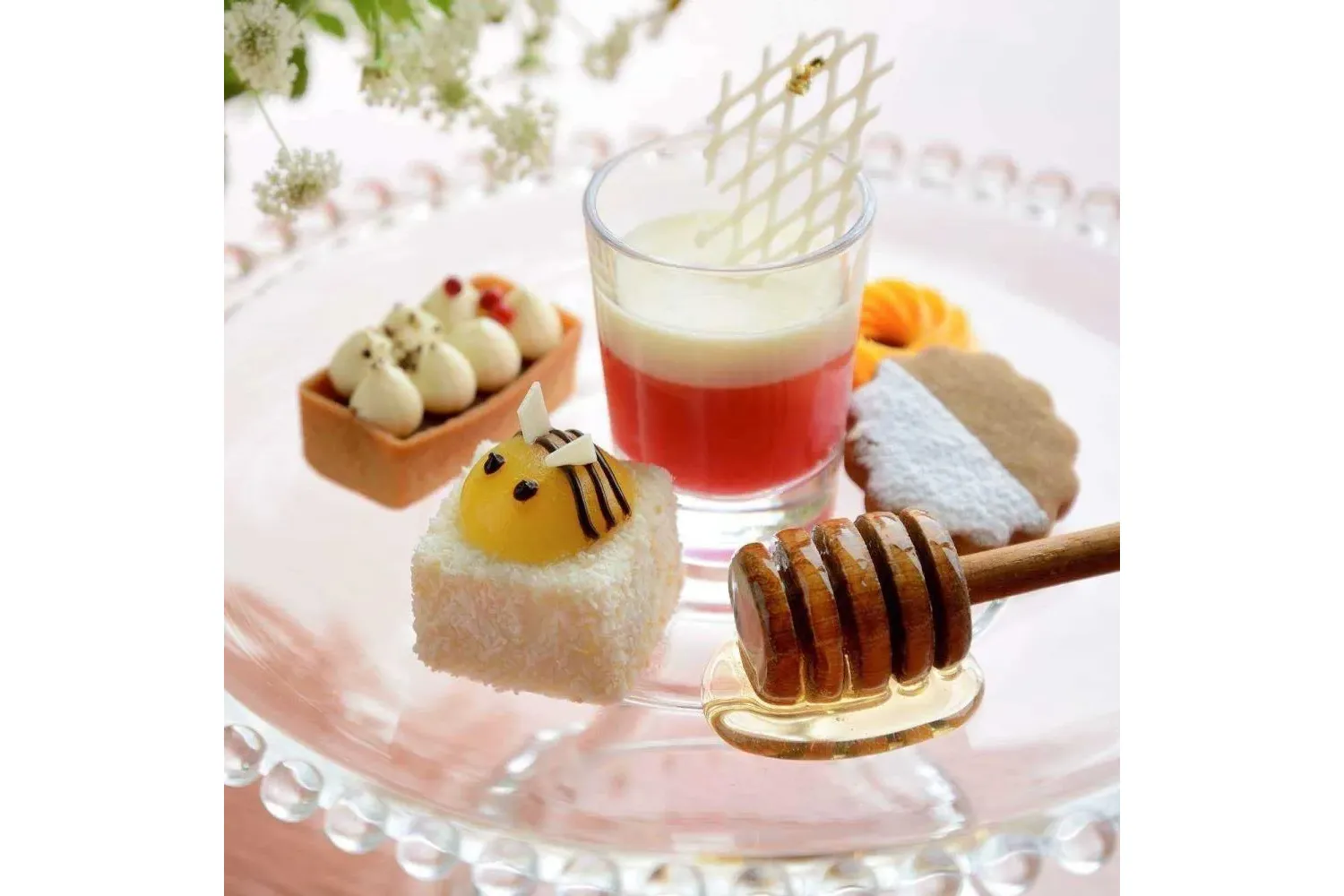 【サマーハニーアフタヌーンティー】香り高いはちみつスイーツを【ホテル椿山荘東京】_2