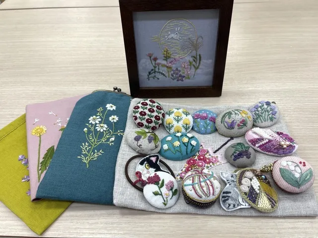 クラフトハートトーカイ（草津エイスクエア店）11月戸塚刺しゅうワーク