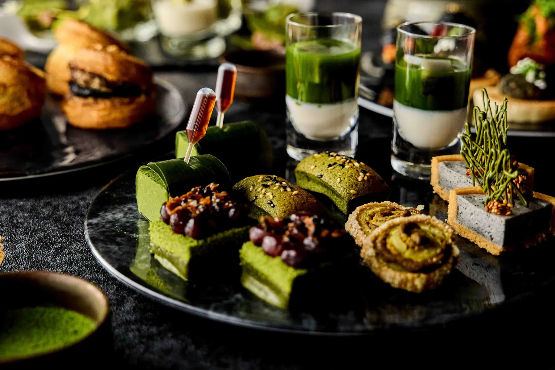 STREAM Afternoon Tea ～GREEN MEETS SESAMI～【SHIBUYA STREAM HOTEL】_2