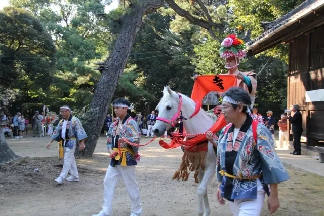 西尾の秋まつり 馬駈神事