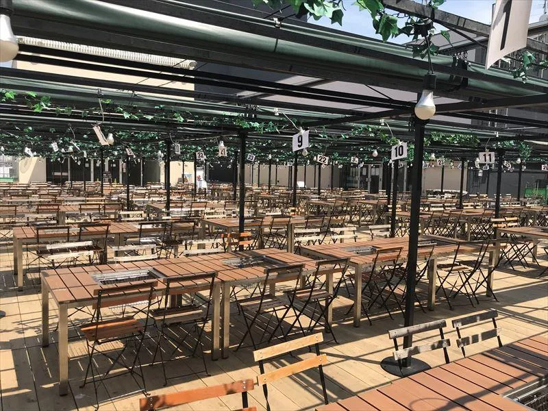 デジキュー バーベキューBEERテラス 横浜VIVRE店