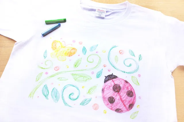 GW＆初夏限定 「おえかきキッズTシャツ」作り