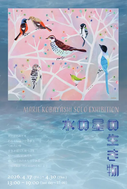 小林真理江個展「水の星の生き物」