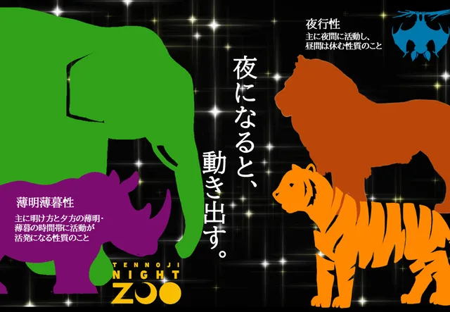 天王寺動物園　2026ナイトZOO
