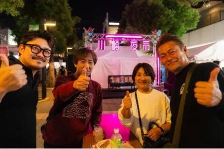 第3回川崎夜市の様子