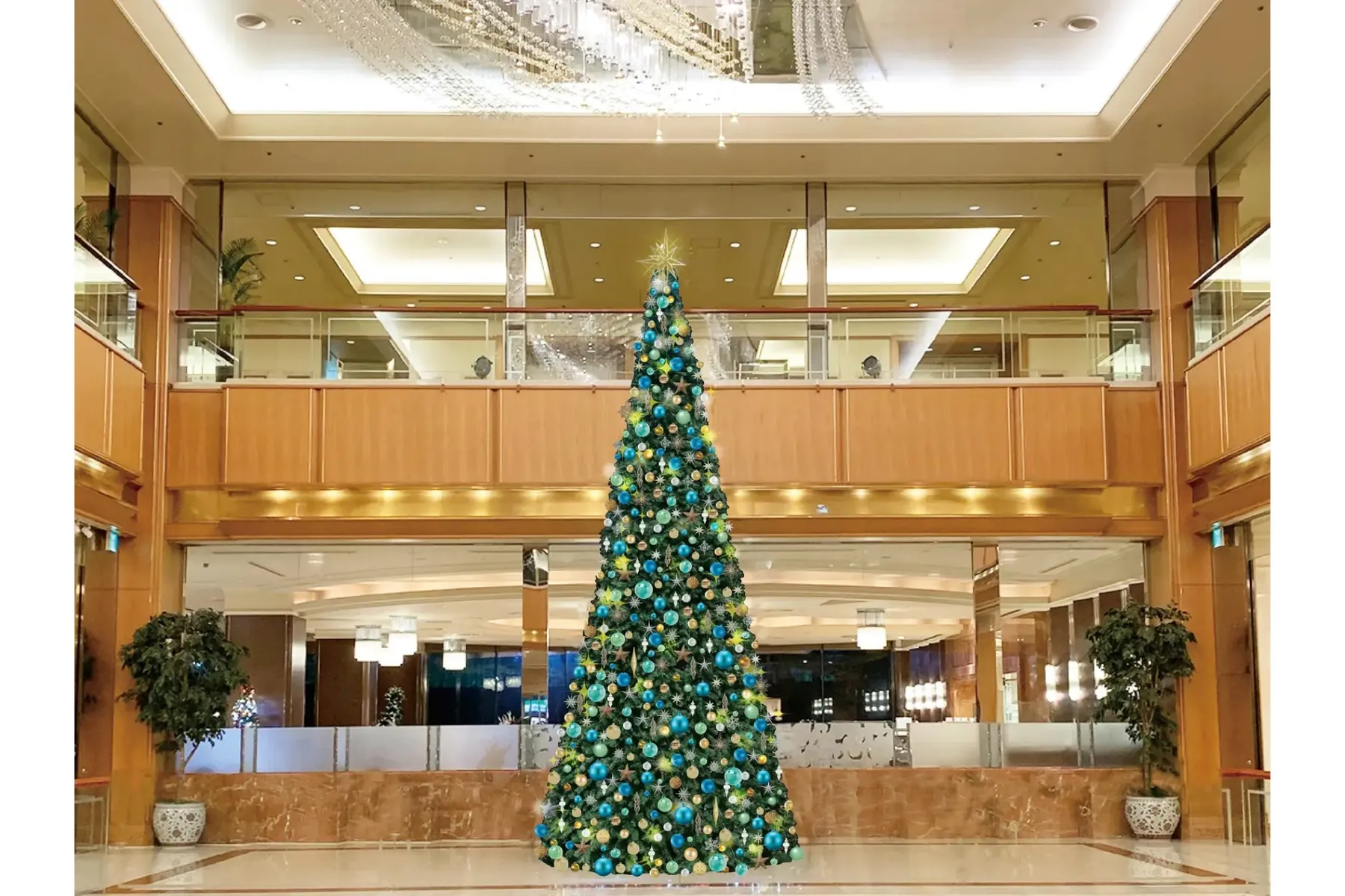 ロイヤルパークホテル クリスマスツリー_1