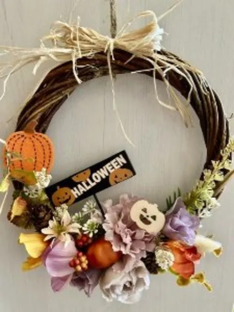 フラワーデザイナーが教える！ハロウィンリースづくり
