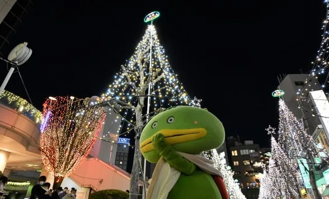 志木駅東口駅前イルミネーション