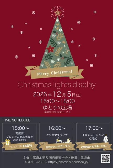 クリスマスイルミネーションイベント-Christmas lights display-