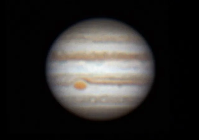 木星と冬の天体観望会