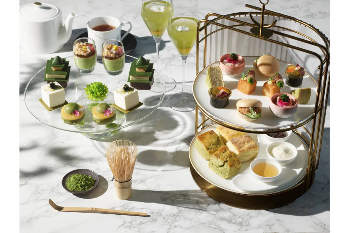 初夏の味わいを楽しむ、ウェスティンホテル横浜の抹茶アフタヌーンティー
