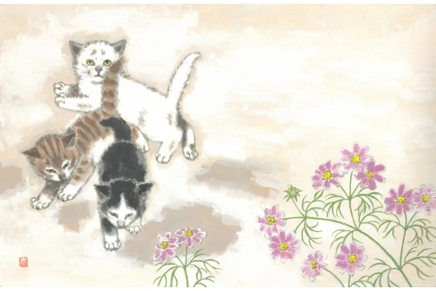 猫へのまなざし、こどものおはなし展_2