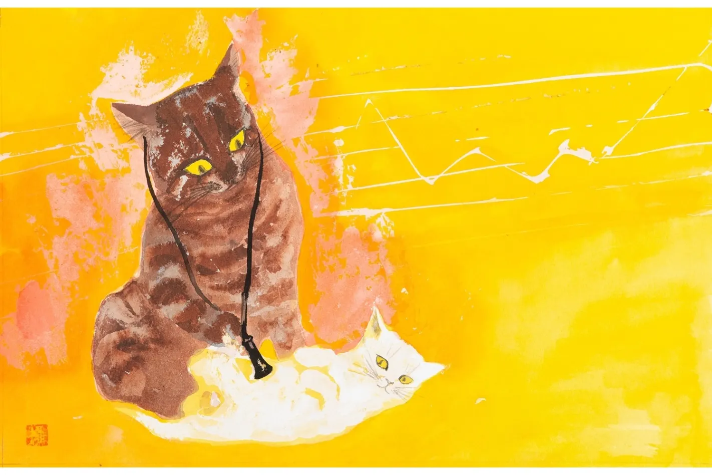 猫へのまなざし、こどものおはなし展_3