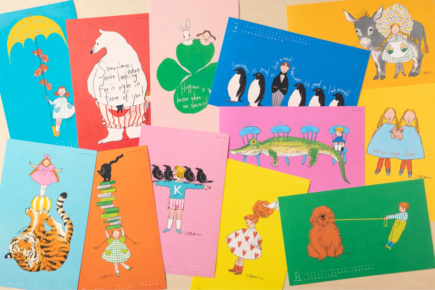 くらはしれい 2027カレンダー複製原画展「いきものたち」_10
