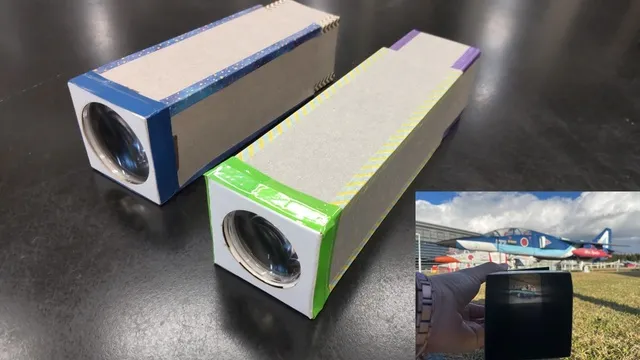 科学実験工房ワークショップ　さかさまボックス