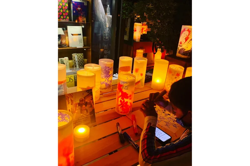 灯篭絵付けワークショップ（9/13-9/15）