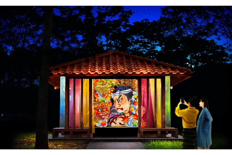 錦絵ねぶた「小金井小次郎」（イメージ）
