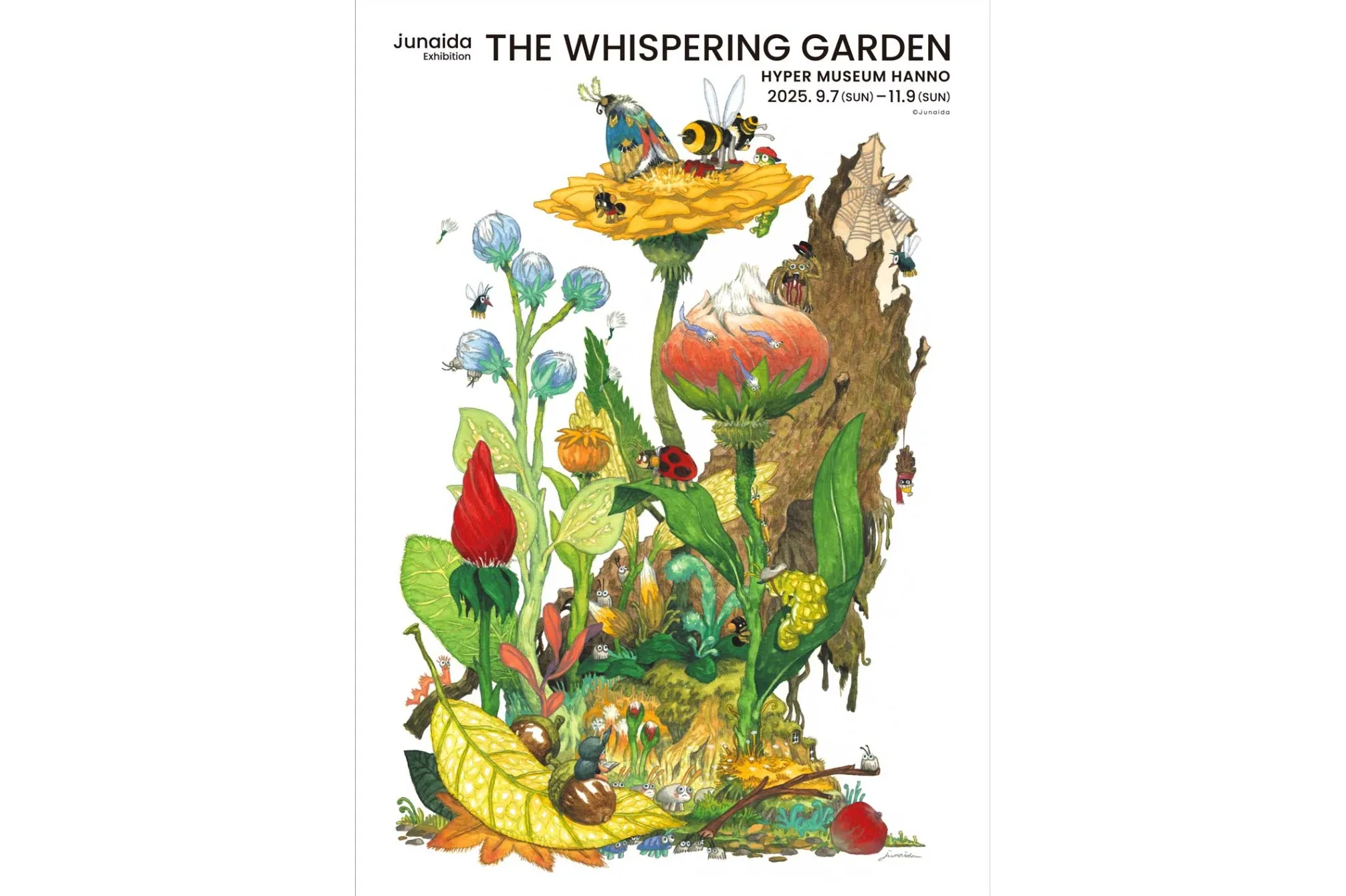 junaida展「THE WHISPERING GARDEN」